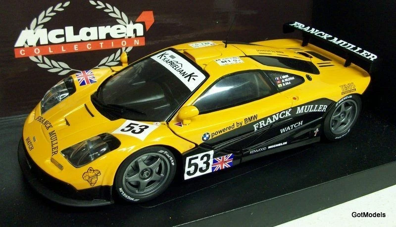 UT MODELS 1/18 - 39622 MCLAREN F1 GTR LE MANS 1996 GIROIX / DELETRAZ / SALA #53 - Image 1 of 3