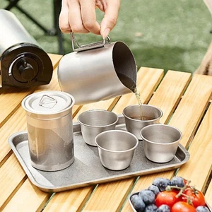 Titanium Tea Set Travel Teapot Traditional Tea Make Portable Kung Fu Tea Pot for - Picture 1 of 7