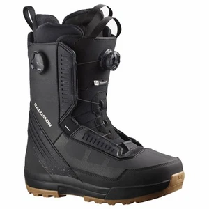 Salomon Malamute Dual boa Black Mens 2025 Snowboard Boots - Foto 1 di 4