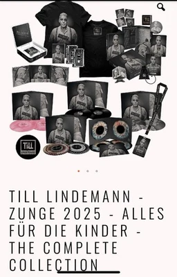 Till Lindemann - Zunge 2025 - Alles für Die Kinder - The Complete Collection - Bild 1 von 2