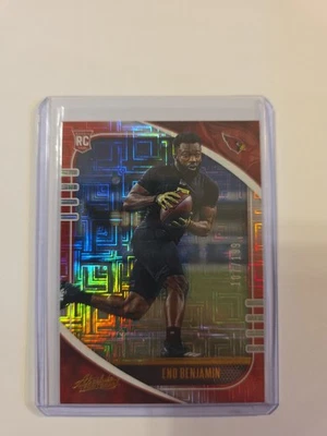 2020 Panini Absolute Rc Red Eno Benjamin #ed 107/199 - Image 1 of 3