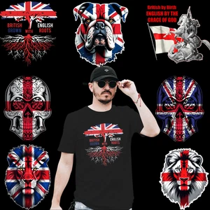 British And Proud T-Shirt Hoodies Big Size S-5XL Baumwolle Union Jack Print Patriot - Bild 1 von 47