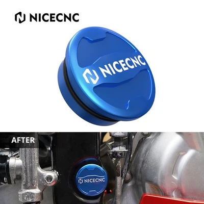 NICECNC Swingarm Bolt Frame Hole Push-On Cap For Yamaha Raptor 700 700R SE Blue - Image 1 of 4