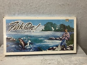 Vintage 1978 Fisch auf Brettspiel Angeln Challenge Spiel für Jung und Alt NEU - Bild 1 von 12