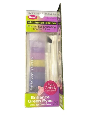 Physicians Formula Shimmer Strips Shadow & Liner, Green Eye Candy #7372 *Damaged - Image 1 of 4