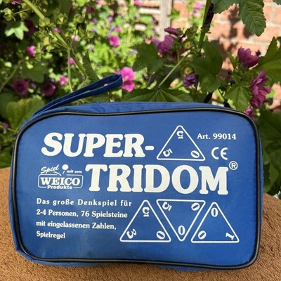 Weico Super Tridom 76 Steine Denkspiel Legespiel Art. 99014 vollständig sehr gut - Bild 1 von 4
