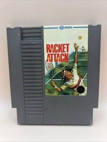 Racket Attack CLEANED & TESTED AUTHENTIC NES Nintendo Game Cartridge
