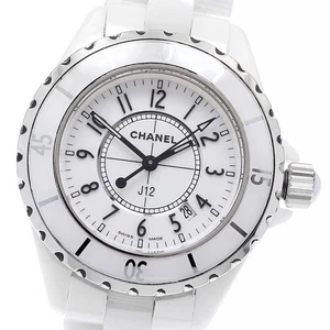 CHANEL J12 33mm H0968 White Ceramic white Dial Quartz Ladies Watch_890460 - Picture 1 of 7