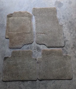 92-95 Honda Civic sedan floor mats OEM Tan/Brown Confetti - Picture 1 of 11