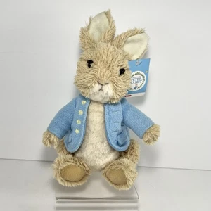 Gund Classic Beatrix Potter Peter Rabbit 7” Plush Stuffed Animal Bunny With Tags - Picture 1 of 10