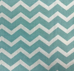 BLUE TONAL CHEVRON Cotton Craft Quilt Fashion Sewing Fabric 1 yd (36") X 44" - Picture 1 of 3
