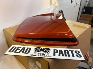 genuine Harley new Scorched Orange 2020 tour pak lid top 53000468EOY - Picture 1 of 4
