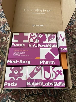 Level Up RN - The Ultimate Nursing School Survival Kit 3rd Edition 2024 - Image 1 of 2