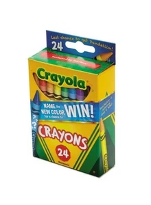 Crayola Classic Color Crayons, Peggable Retail Pack, 24 Colors/Pack - Picture 1 of 4