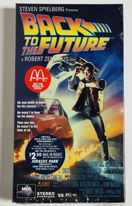McDonald's 1994 BACK TO THE FUTURE Promo VHS Michael J Fox  W MCA Watermarks New - Picture 1 of 6