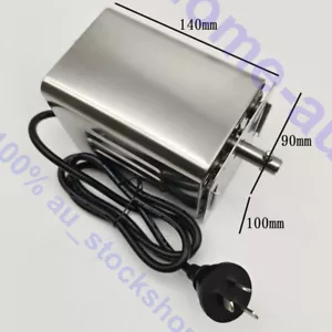 240V Electric BBQ Motor Spit Roaster Rotisserie 70KGF.CM Stainless Steel Motor - Picture 1 of 8