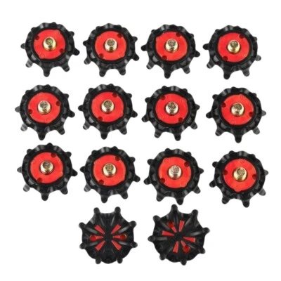 14Pcs N onslip Golf Shoes Pin Replacement Studs Fast Twists Turn Screw Studs - Image 1 of 4