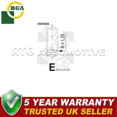 BGA Exhaust Outlet Valve Fits Nissan Micra 1992-2003 1.0 1.3 1.4 1320299B10 - Image 1 of 3