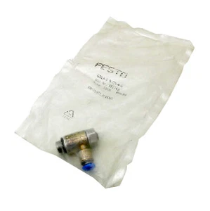 FESTO GRLA-1/8-QS-4-D DROSSEL-RÜCKSCHLAGVENTIL 193143 -sealed- - Bild 1 von 2