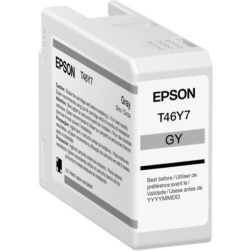 2027 GENUINE EPSON GRAY INK T46Y7 SURECOLOR SC-P900 50ml - Image 1 of 1