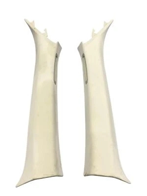 2024 年 MAZDA CX-90 原始设备制造商右手 LH 前左和右 A PILLAR TRIM COVER 面板 (2) — 第 1/4 张图片