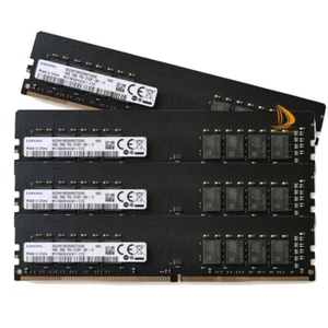 Samsung 4x 16GB 2RX8 PC4-2133P DDR4 17000MHz 288Pin UDIMM Desktop Memory RAM - Picture 1 of 7