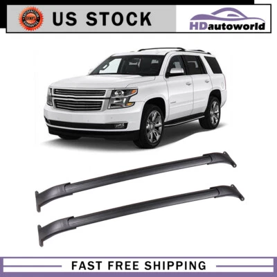 Barras transversales de riel de techo para GMC Yukon XL Tahoe Suburban Escalade ESV 15-19 1,6 L Foto 1 de 4
