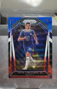 2020 Prizm Premier League #212 Cesar Azpilicueta Red White Blue Chelsea FC - Picture 1 of 3