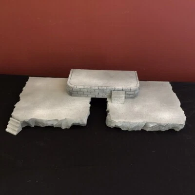 SMALL DISPLAY OR EXPANSION PLATFORM SET FOR DEPT 56 OR LEMAX VILLAGES, FREE SHIP