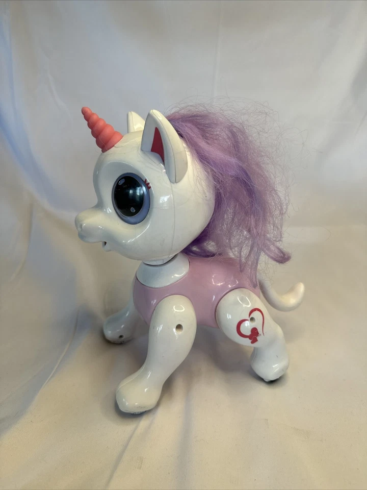 Robo Pets Unicorn Smart Bot RC Control Pet Music Dance No Treats NO REMOTE Parts - Image 1 of 1