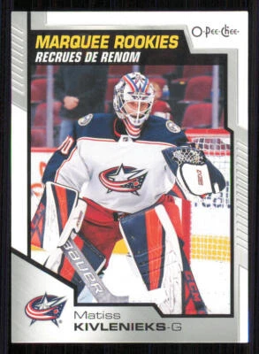 2020-21 O-Pee-Chee #509 Matiss Kivlenieks RC - Image 1 of 2