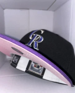 Colorado Rockies, Pink UV, Pink Bottoms(Team Colors), 1998 ASG, 7 3/4 - Picture 1 of 2