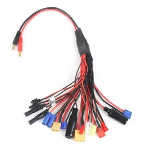 RC Lipo Battery Charger adapter with Multi Plug Squid Charger Adapter to 4.0m... - Picture 1 of 2