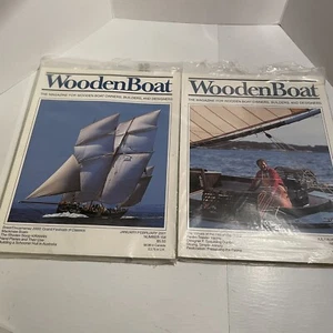 Wooden Boat Magazine 2001 Lot of 4 In Original Plastic Mailers 158 161 162 163 - Picture 1 of 9