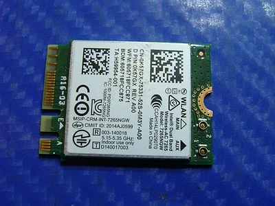 Dell Inspiron 13-7352 13.3" OEM Dual Band WIFI Wireless BT Bluetooth Card K57GX - Image 1 of 4
