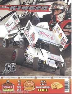 Tarjeta postal Kraig Kinser 2015 ""Casey's General Store #11 k"" Woo Sprint - Imagen 1 de 1