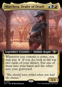 MTG MARCHESA, DEALER OF DEATH 357 EXC - MARCHESA, MERCANTE DI MORTE - OTJ X EN - Picture 1 of 1
