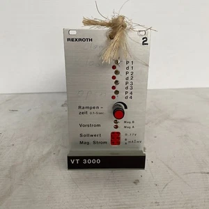 REXROTH VT3000-20 hydraulic SERVO AMPLIFIER BOARD PLC - Picture 1 of 8