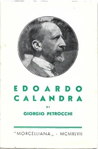 Petrocchi - Edoardo Calandra - I Edz. Morcelliana 1947 Brescia - Bild 1 von 1