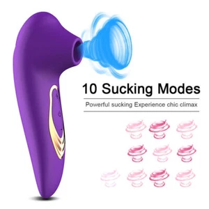 Sucking Vibrator Clit Sucker Dildo Women G-spot Massager Sex Toy for Women - Picture 1 of 63