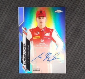 2020 Topps Chrome F1 Formula One Mick Schumacher Auto Refractor 526/566 - Picture 1 of 2