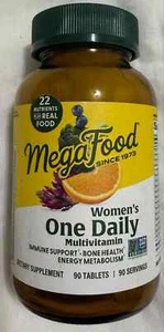 MegaFood Women's One Daily Multivitamin 90 Tablets Exp2027+ NEW SHIP - Picture 1 of 2