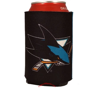 San Jose Sharks 2 Sided Can Holder - Picture 1 of 3