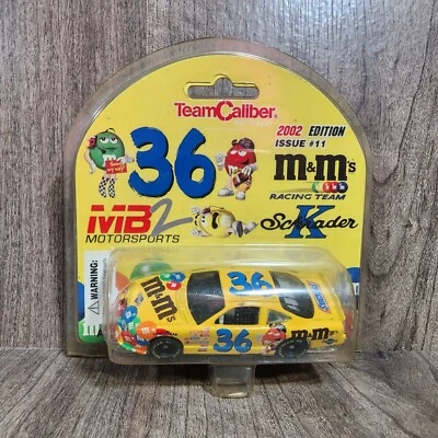 1/64 #36 Ken Schrader M&Ms 2002 Edition #11 Team Caliber Pit Stop MB2 Motorsport - Image 1 of 4