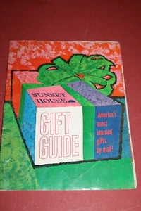 1961 Sunset House unusual gifts CHRISTMAS catalog w/toys walking astronaut +more - Picture 1 of 11