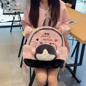 Animal Doll Plush Backpack Panda Shoulder Bag Girl's Birthday Gifts - Picture 1 of 4