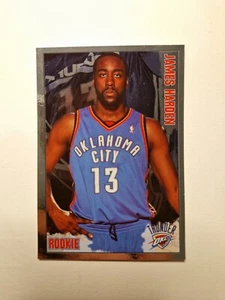 Sticker Panini NBA 2009-10 #230 JAMES HARDEN Rookie Oklahoma - Foto 1 di 4