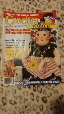 CROCHET WORLD AUGUST 1994 - Image 1 of 4