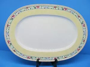 Villeroy & Boch Virginia 16" Oval Serving Platter Discontinued Pattern - Picture 1 of 8