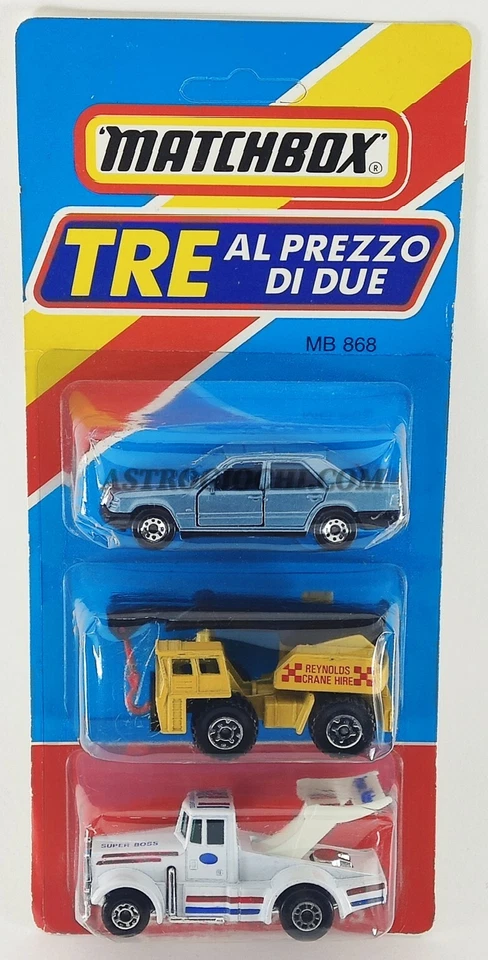 MATCHBOX GIFT SET  MB 868 VINTAGE 1988 DIECAST NEW IN BOX - Immagine 1 di 2